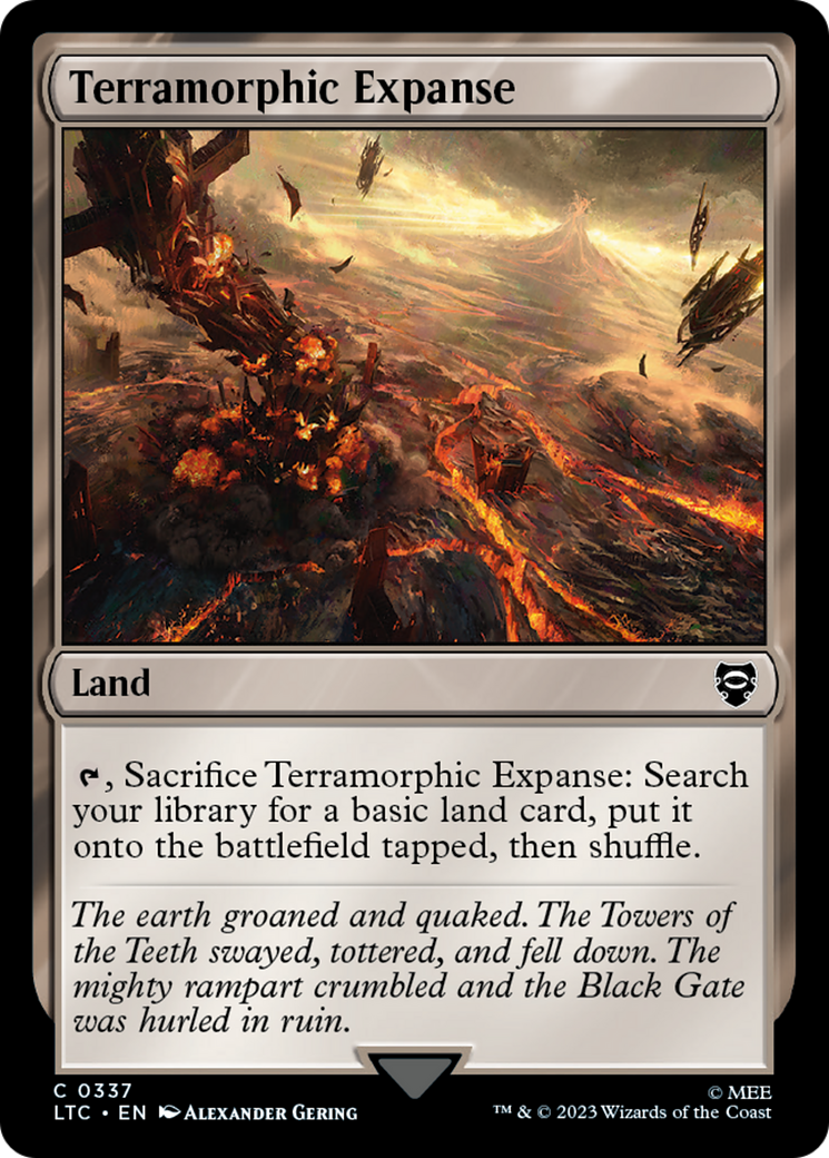 Terramorphic Expanse [The Lord of the Rings: Tales of Middle-Earth Commander] | Card Merchant Takapuna