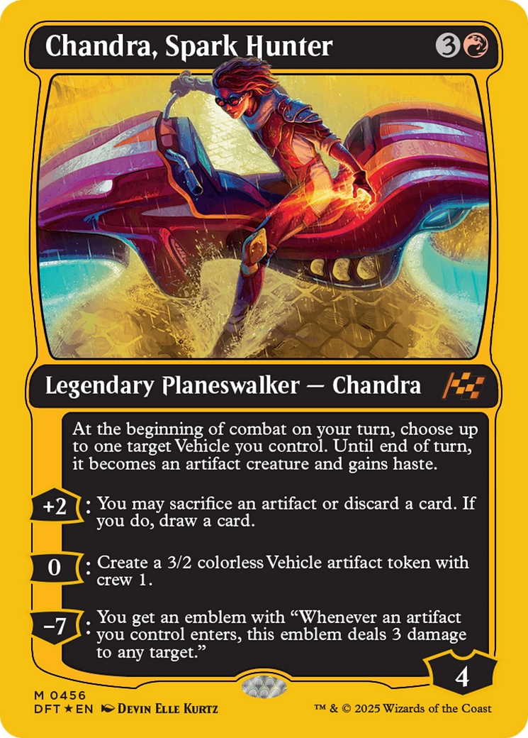 Chandra, Spark Hunter (First-Place Foil) [Aetherdrift] | Card Merchant Takapuna