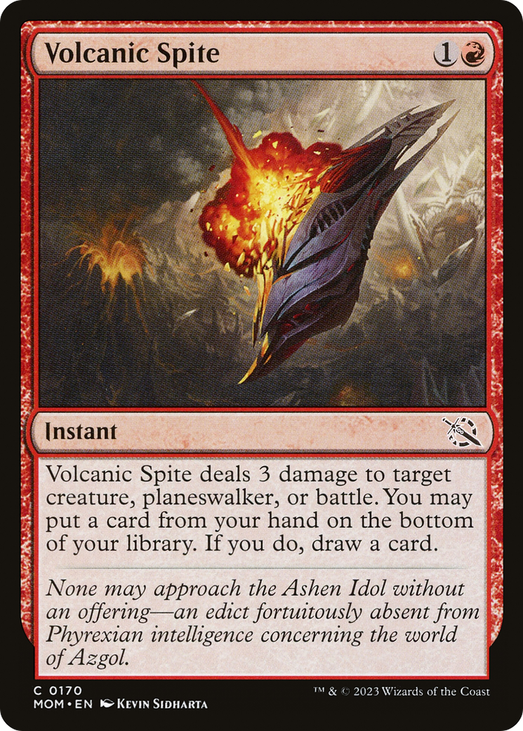 Volcanic Spite [March of the Machine] | Card Merchant Takapuna