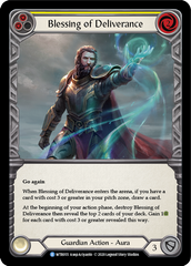 Blessing of Deliverance (Yellow) [U-WTR055] (Welcome to Rathe Unlimited)  Unlimited Normal | Card Merchant Takapuna