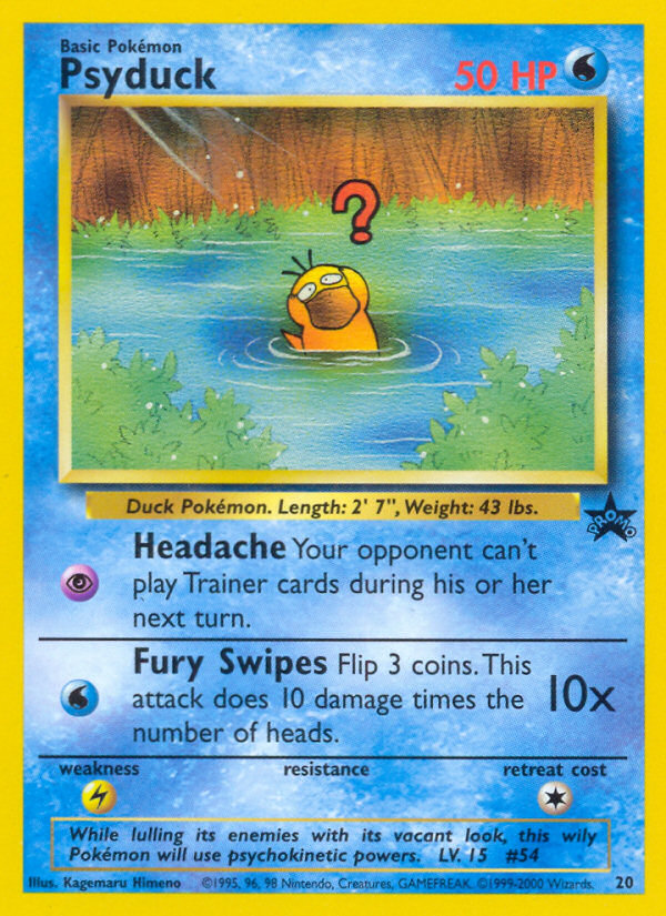 Psyduck (20) [Wizards of the Coast: Black Star Promos] | Card Merchant Takapuna