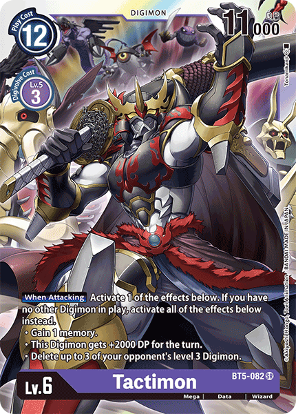 Tactimon [BT5-082] [Battle of Omni] | Card Merchant Takapuna