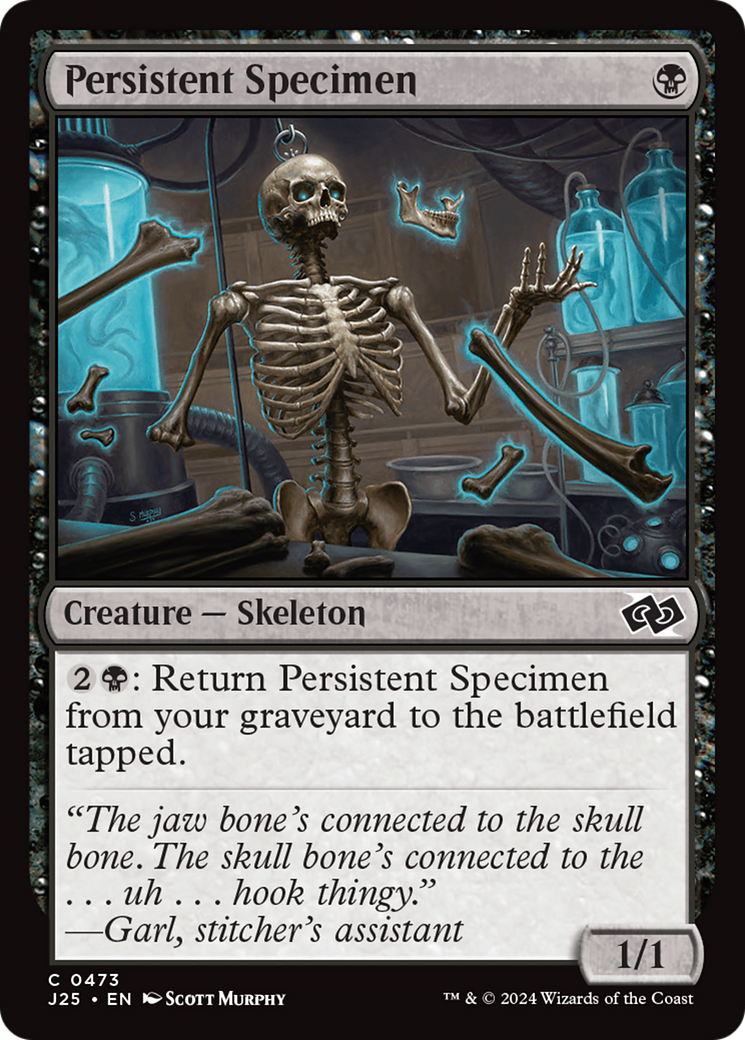 Persistent Specimen [Foundations Jumpstart] | Card Merchant Takapuna