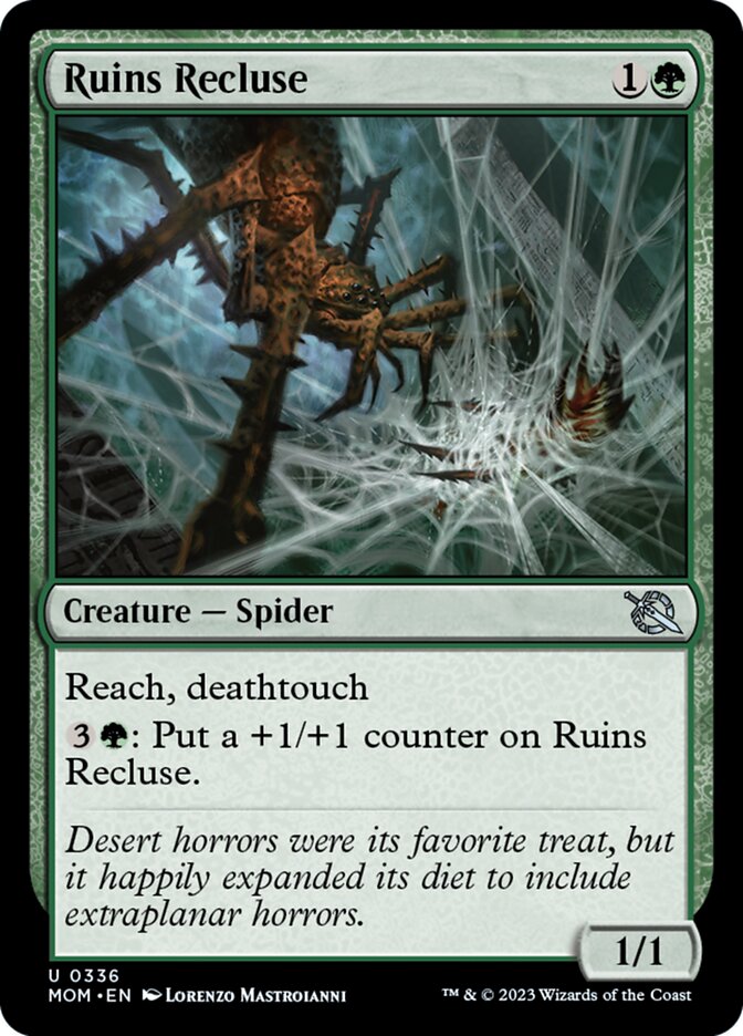 Ruins Recluse [March of the Machine] | Card Merchant Takapuna