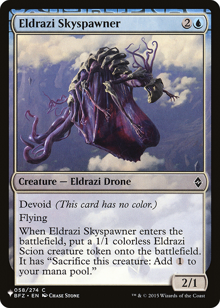 Eldrazi Skyspawner [The List Reprints] | Card Merchant Takapuna