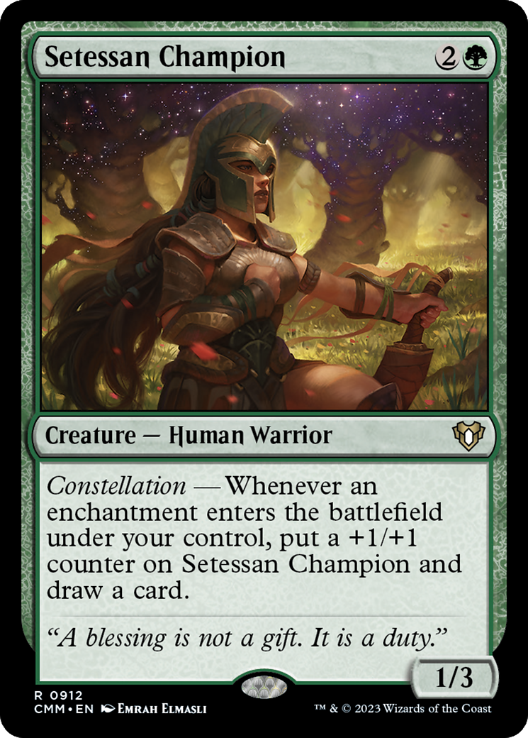 Setessan Champion [Commander Masters] | Card Merchant Takapuna