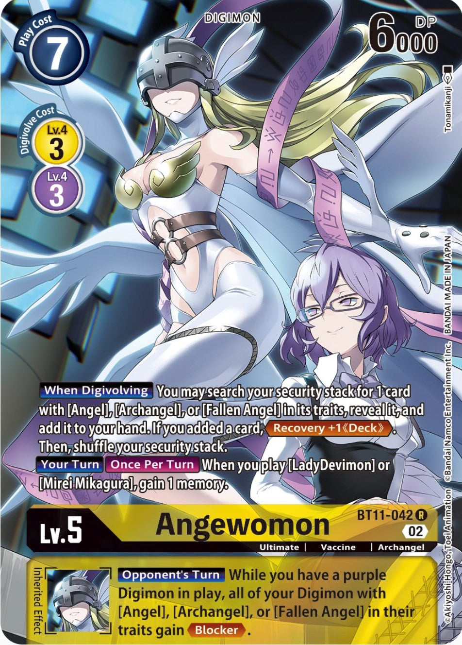 Angewomon [BT11-042] (Alternate Art) [Dimensional Phase] | Card Merchant Takapuna