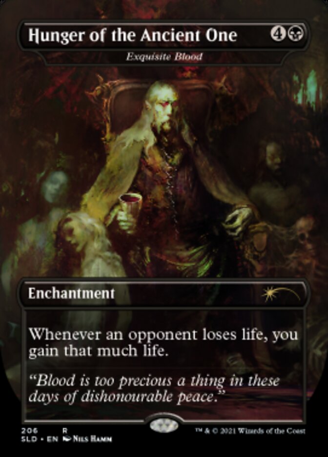 Exquisite Blood - Hunger of the Ancient One [Secret Lair Drop Series] | Card Merchant Takapuna