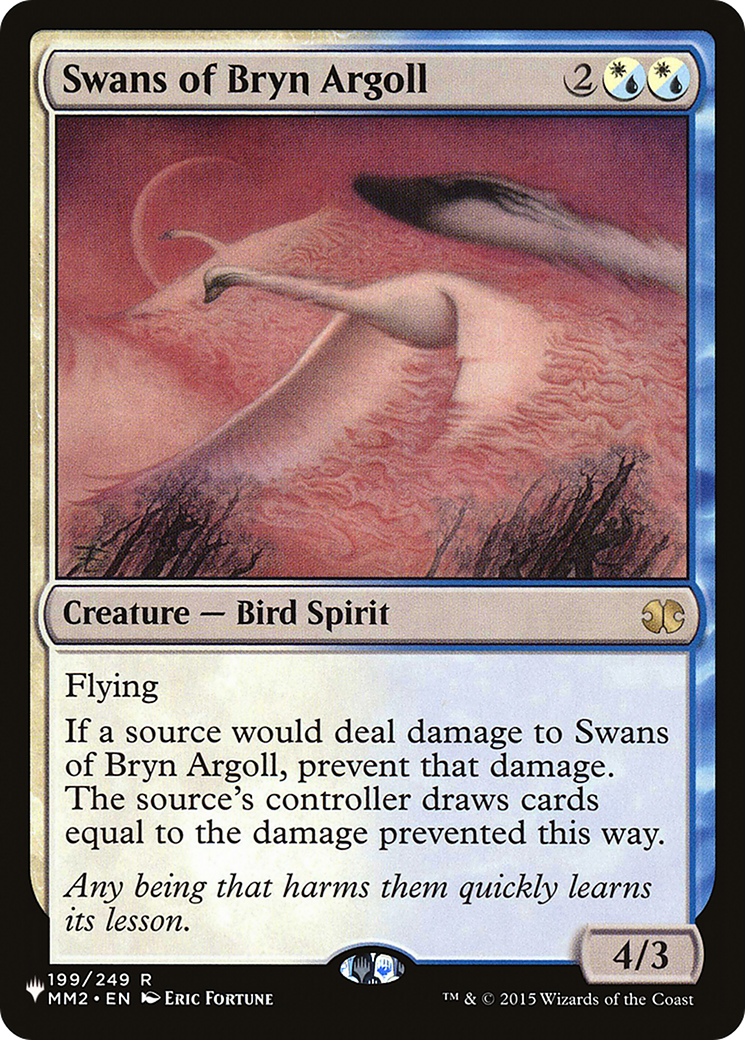 Swans of Bryn Argoll [The List] | Card Merchant Takapuna