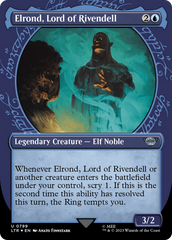 Elrond, Lord of Rivendell (Showcase) (Surge Foil) [The Lord of the Rings: Tales of Middle-Earth] | Card Merchant Takapuna