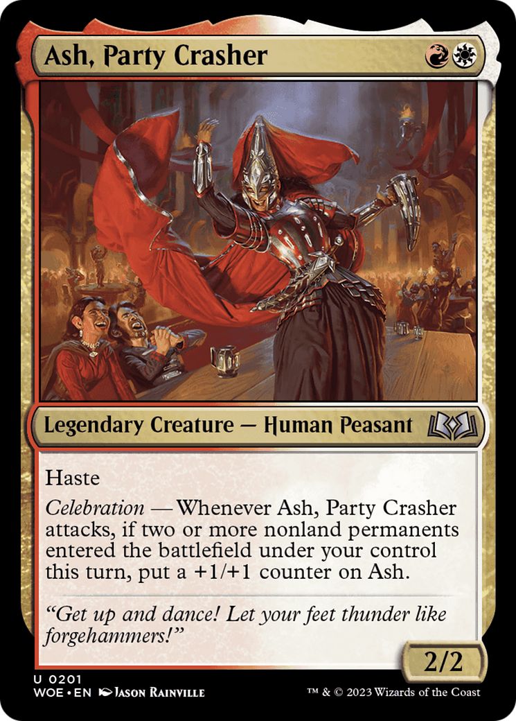 Ash, Party Crasher [Wilds of Eldraine] | Card Merchant Takapuna