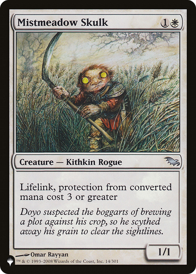 Mistmeadow Skulk [The List Reprints] | Card Merchant Takapuna