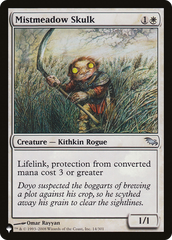 Mistmeadow Skulk [The List Reprints] | Card Merchant Takapuna