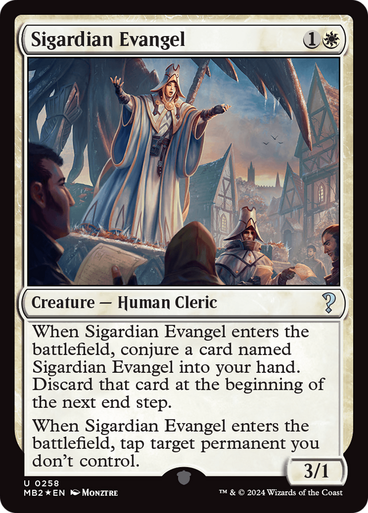 Sigardian Evangel [Mystery Booster 2] | Card Merchant Takapuna