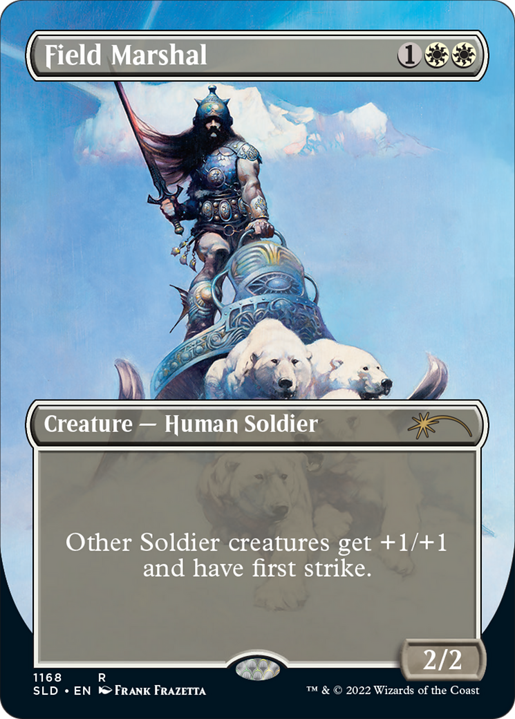 Field Marshal (Borderless) [Secret Lair Drop Series] | Card Merchant Takapuna