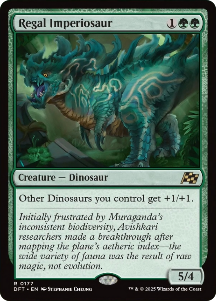 Regal Imperiosaur [Aetherdrift] | Card Merchant Takapuna