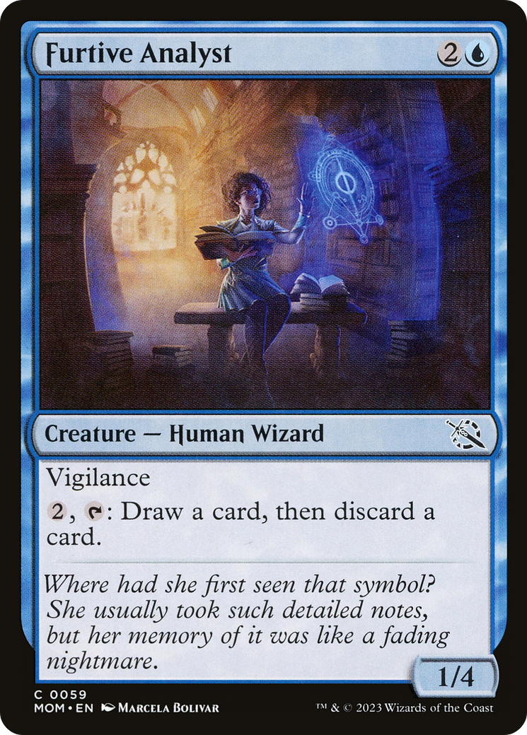 Furtive Analyst [March of the Machine] | Card Merchant Takapuna