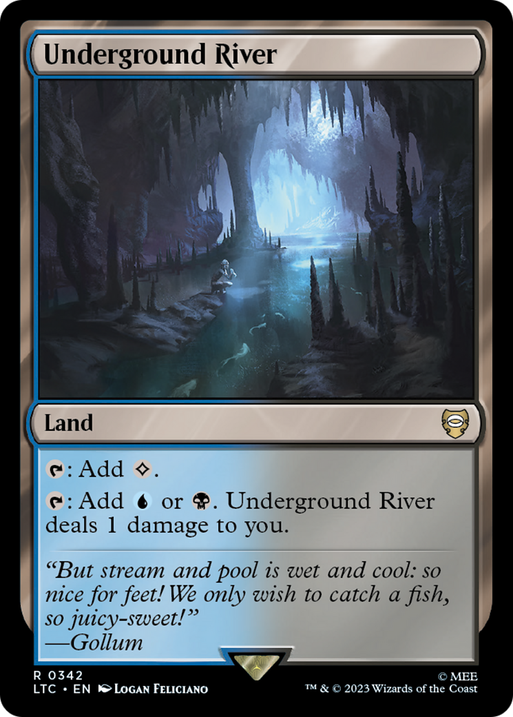 Underground River [The Lord of the Rings: Tales of Middle-Earth Commander] | Card Merchant Takapuna