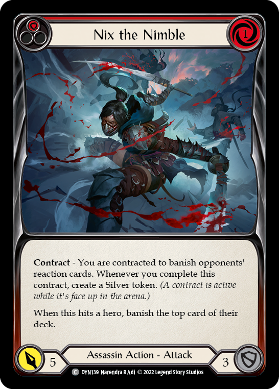 Nix the Nimble (Red) [DYN139] (Dynasty) | Card Merchant Takapuna