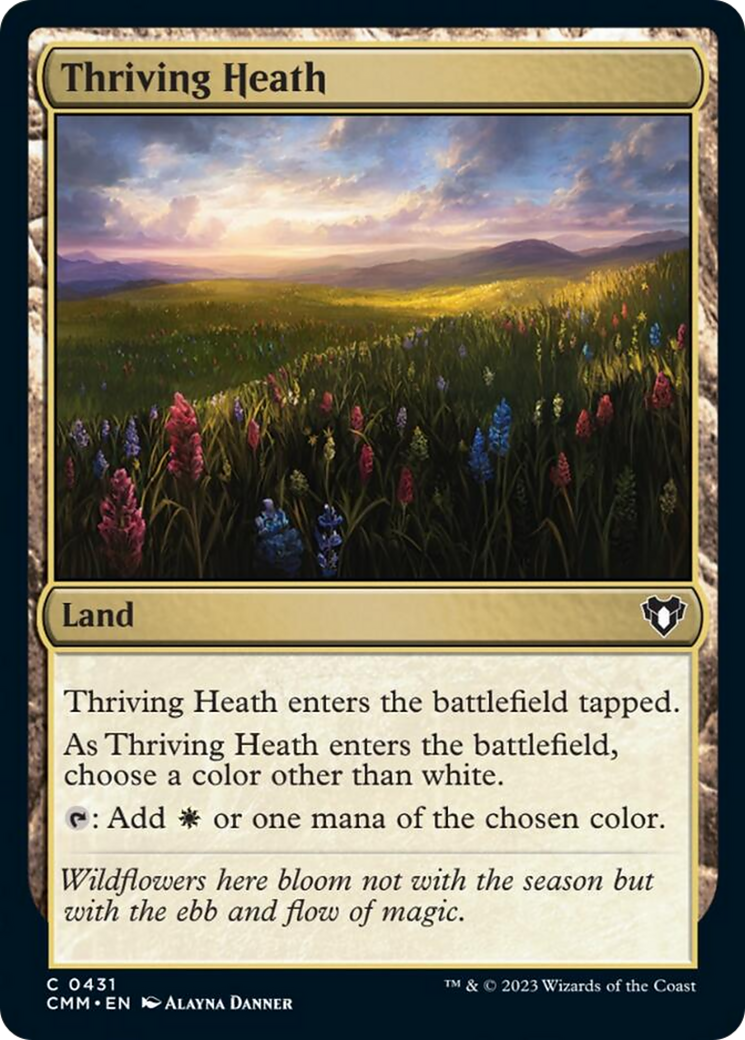 Thriving Heath [Commander Masters] | Card Merchant Takapuna