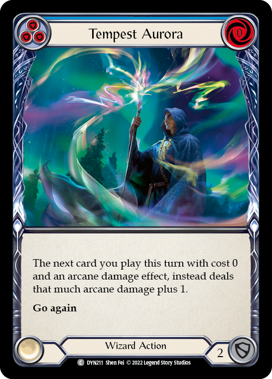 Tempest Aurora (Blue) [DYN211] (Dynasty) | Card Merchant Takapuna