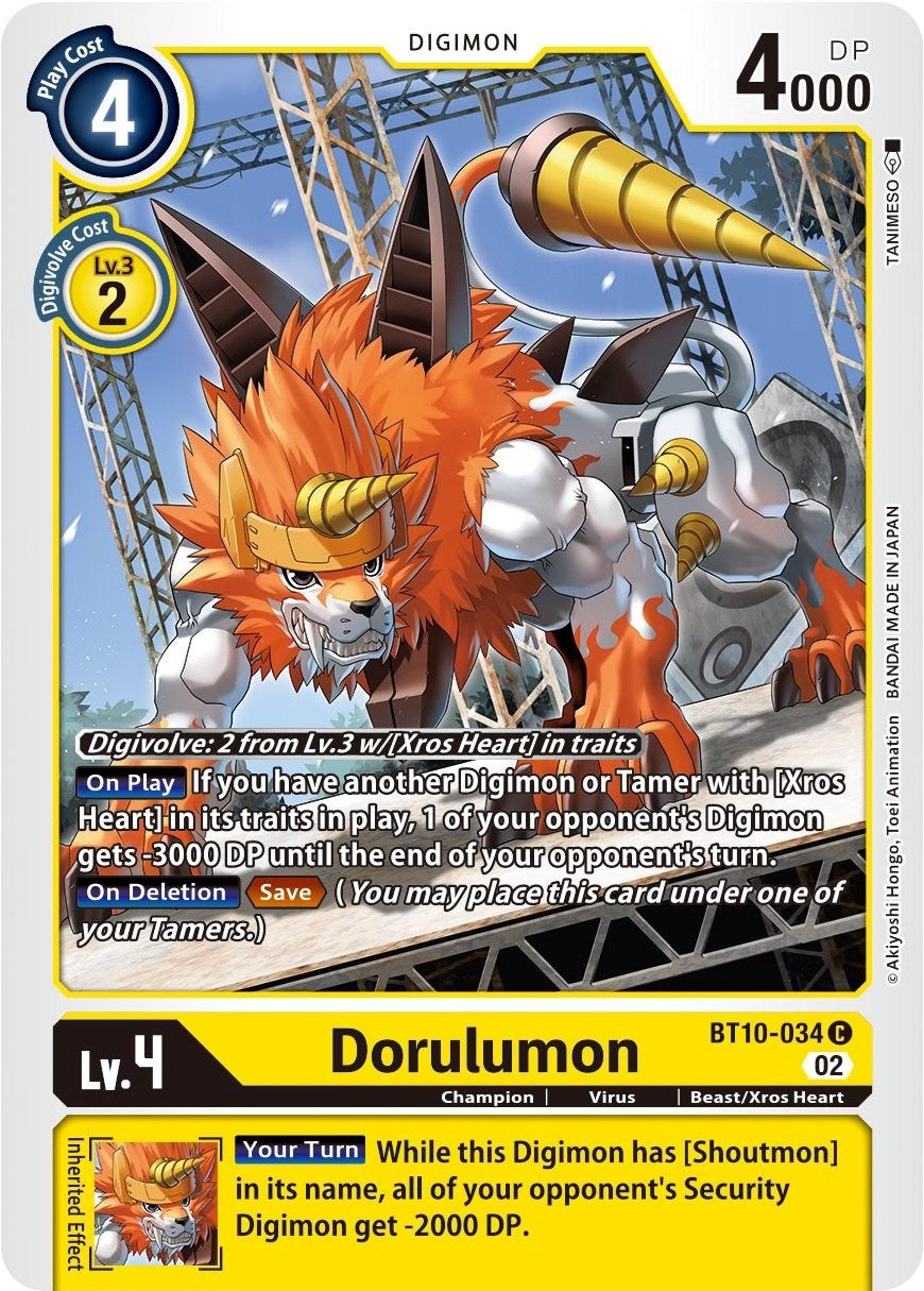 Dorulumon [BT10-034] [Xros Encounter] | Card Merchant Takapuna