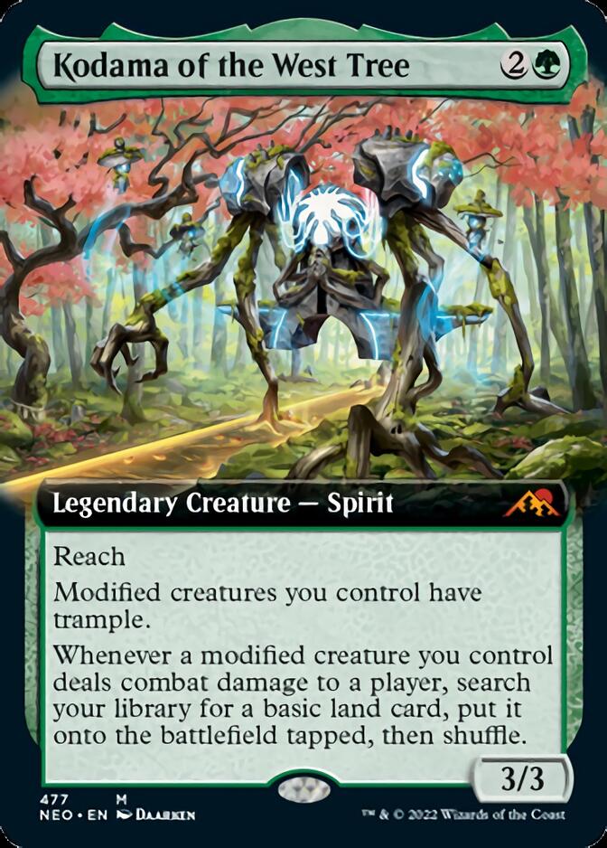 Kodama of the West Tree (Extended Art) [Kamigawa: Neon Dynasty] | Card Merchant Takapuna