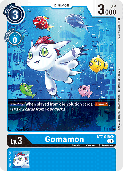 Gomamon [BT7-018] [Next Adventure] | Card Merchant Takapuna