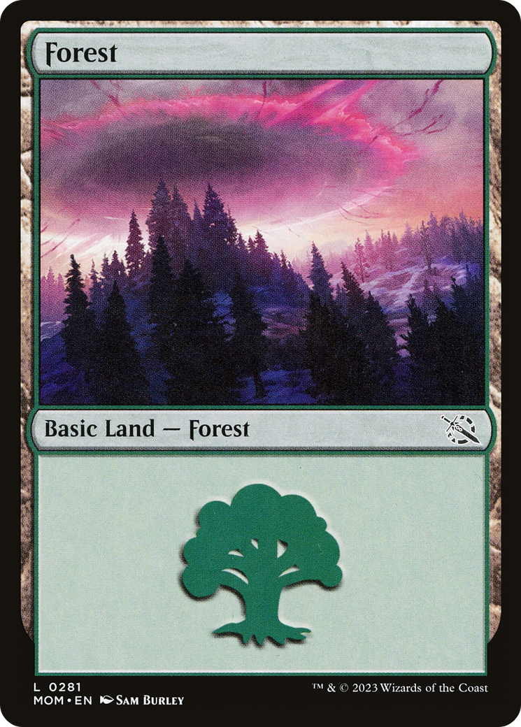 Forest (281) [March of the Machine] | Card Merchant Takapuna