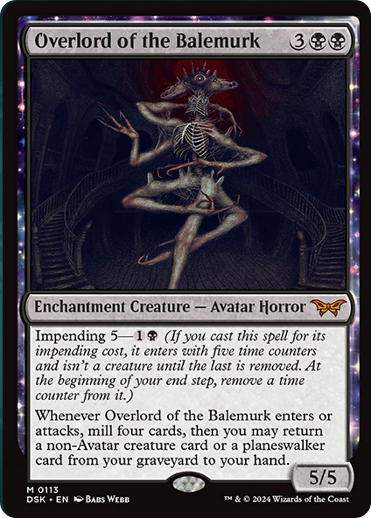 Overlord of the Balemurk [Duskmourn: House of Horror] | Card Merchant Takapuna