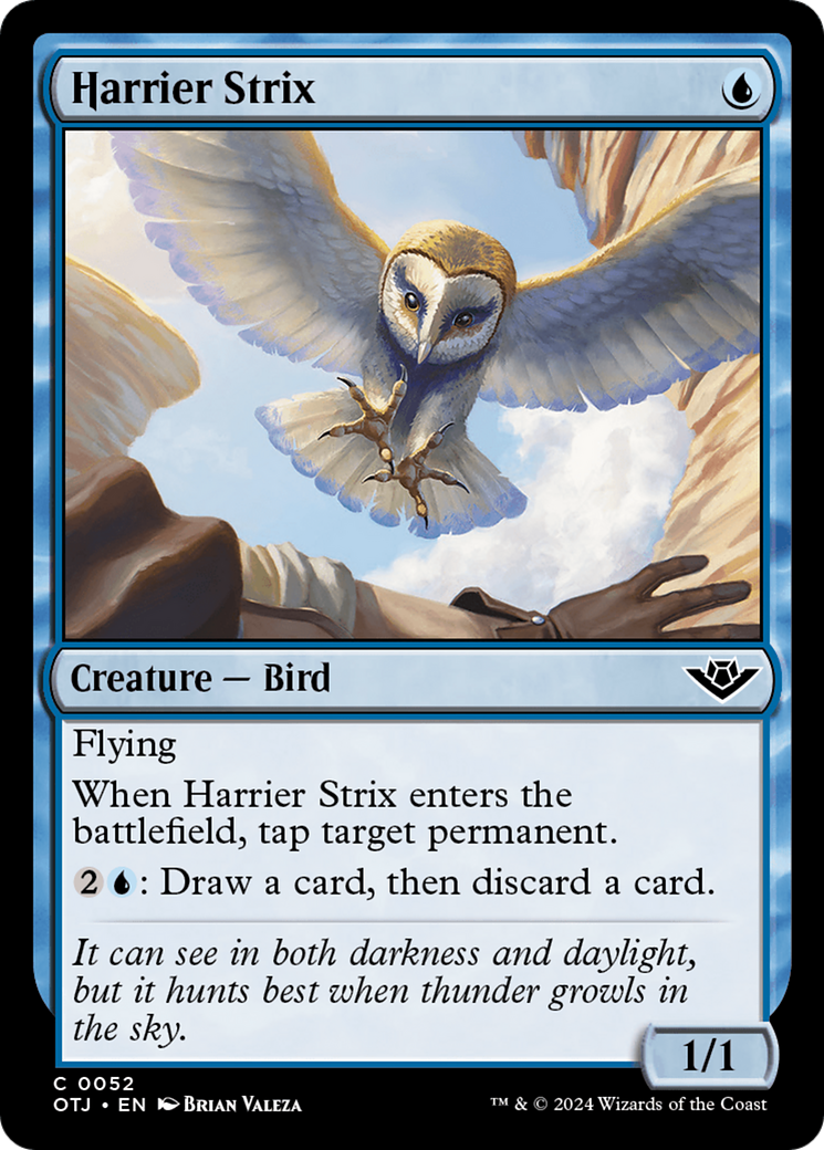 Harrier Strix [Outlaws of Thunder Junction] | Card Merchant Takapuna