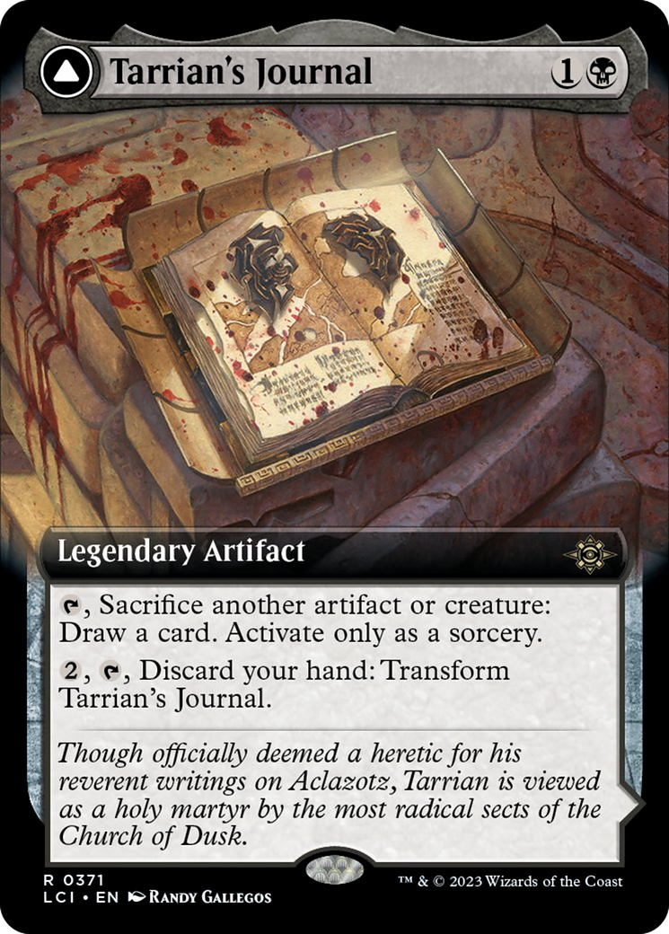 Tarrian's Journal // The Tomb of Aclazotz (Extended Art) [The Lost Caverns of Ixalan] | Card Merchant Takapuna