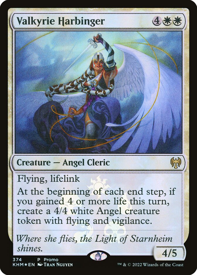 Valkyrie Harbinger [Resale Promos] | Card Merchant Takapuna