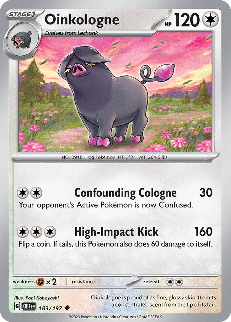 Oinkologne (183/197) [Scarlet & Violet: Obsidian Flames] | Card Merchant Takapuna