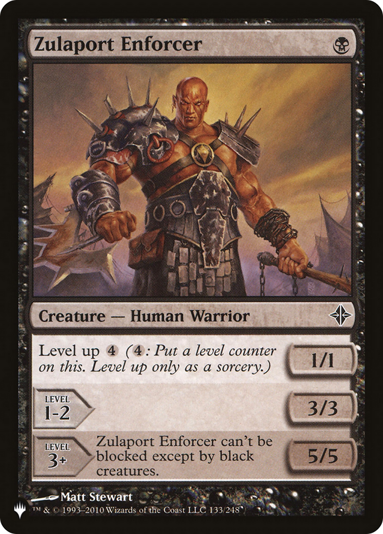 Zulaport Enforcer [The List Reprints] | Card Merchant Takapuna