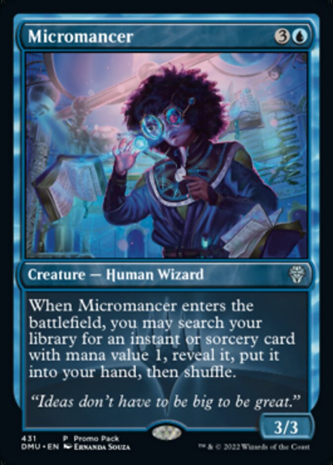 Micromancer (Promo Pack) [Dominaria United Promos] | Card Merchant Takapuna