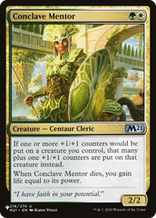 Conclave Mentor [The List Reprints] | Card Merchant Takapuna