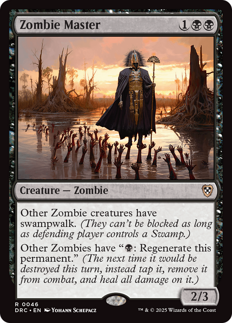 Zombie Master [Aetherdrift Commander] | Card Merchant Takapuna