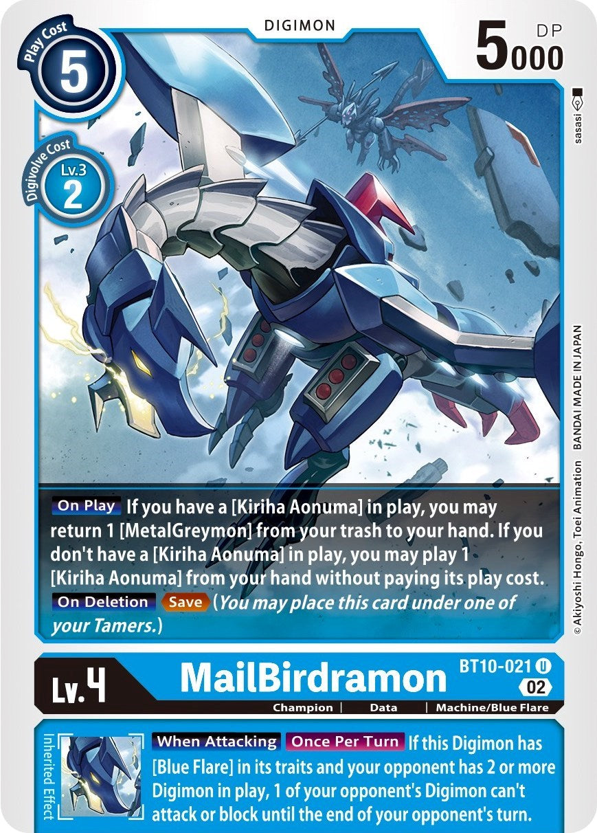 MailBirdramon [BT10-021] [Xros Encounter] | Card Merchant Takapuna