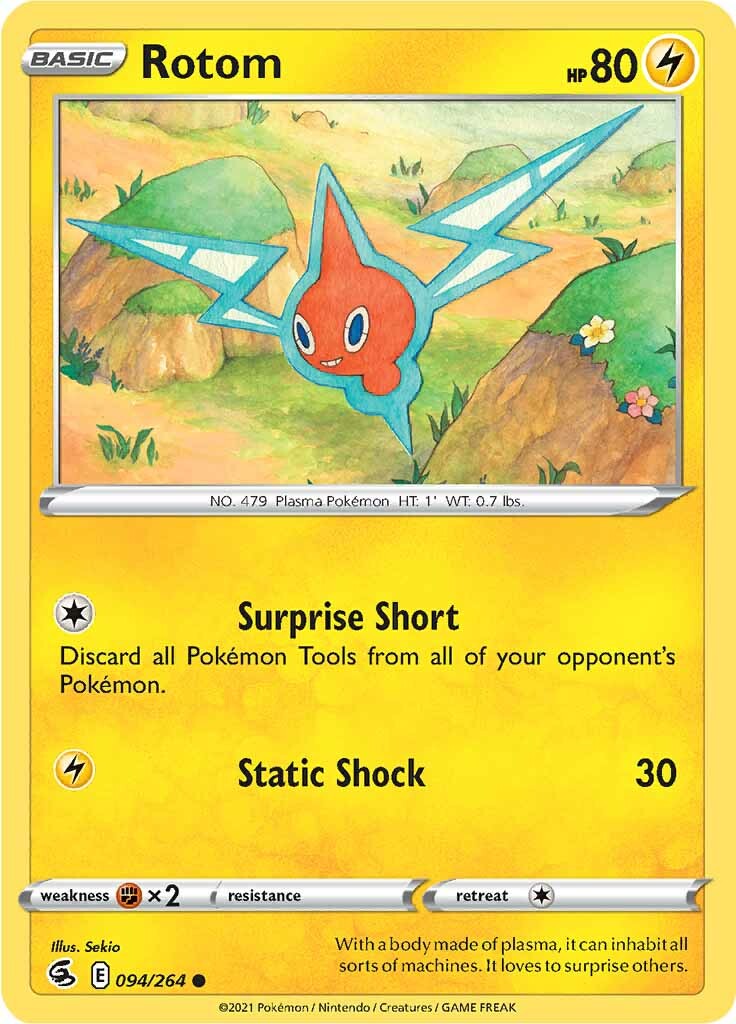 Rotom (094/264) [Sword & Shield: Fusion Strike] | Card Merchant Takapuna