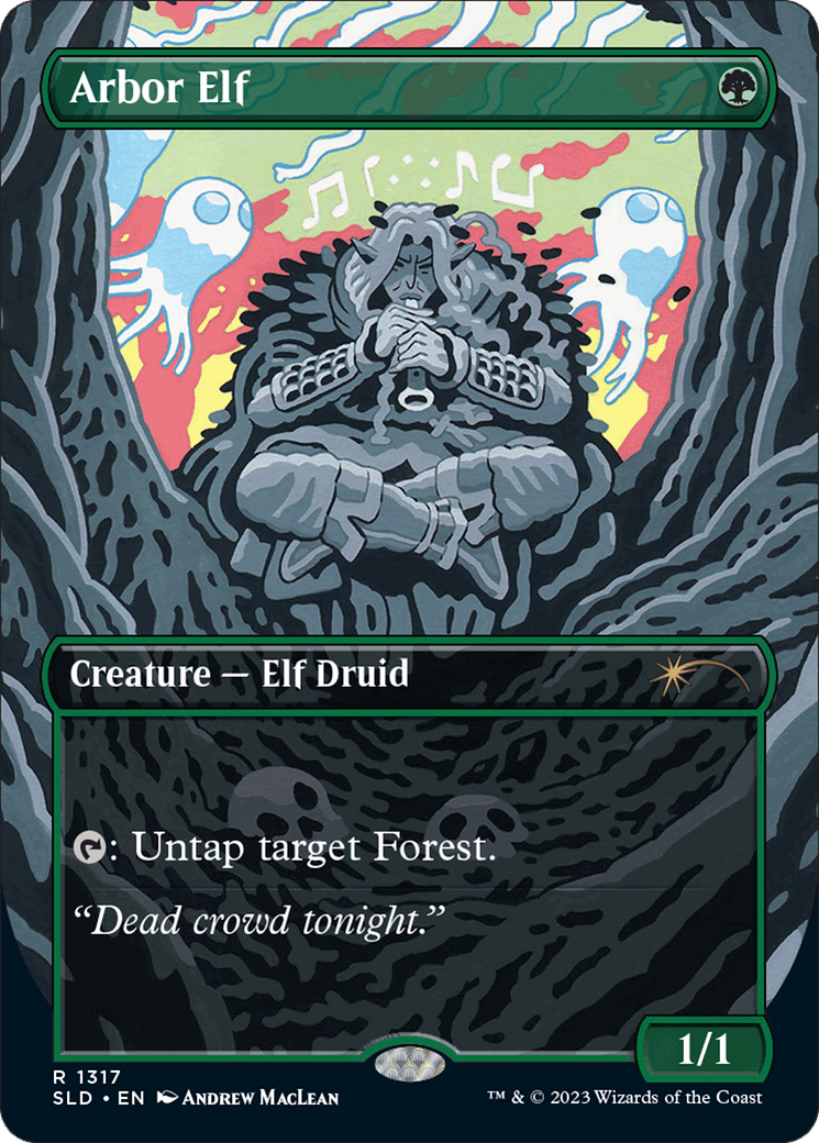 Arbor Elf (Rainbow Foil) [Secret Lair Drop Series] | Card Merchant Takapuna