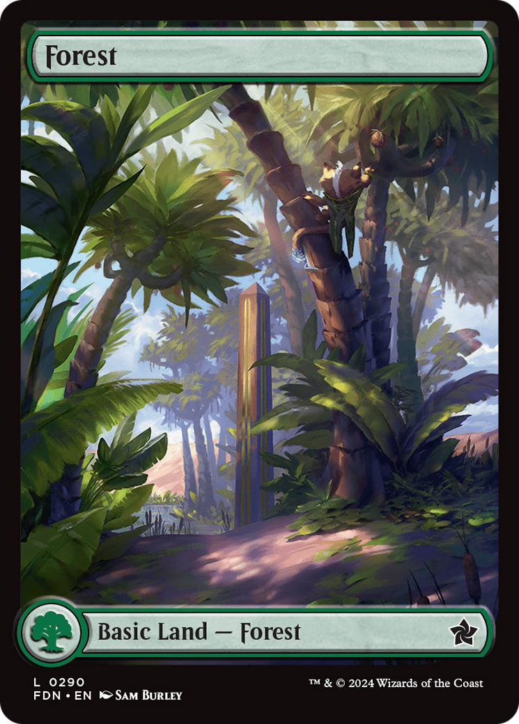 Forest (0290) [Foundations] | Card Merchant Takapuna