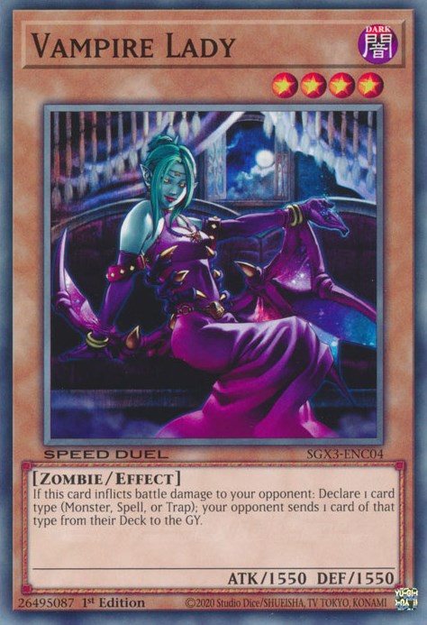 Vampire Lady [SGX3-ENC04] Common | Card Merchant Takapuna