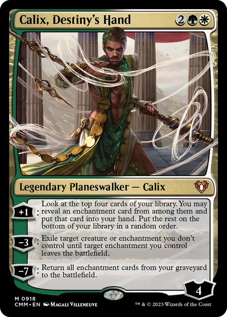 Calix, Destiny's Hand [Commander Masters] | Card Merchant Takapuna