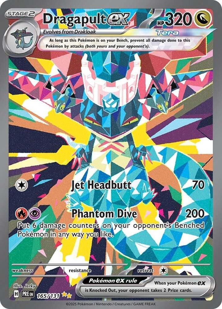 Dragapult ex (165/131) [Scarlet & Violet: Prismatic Evolutions] | Card Merchant Takapuna