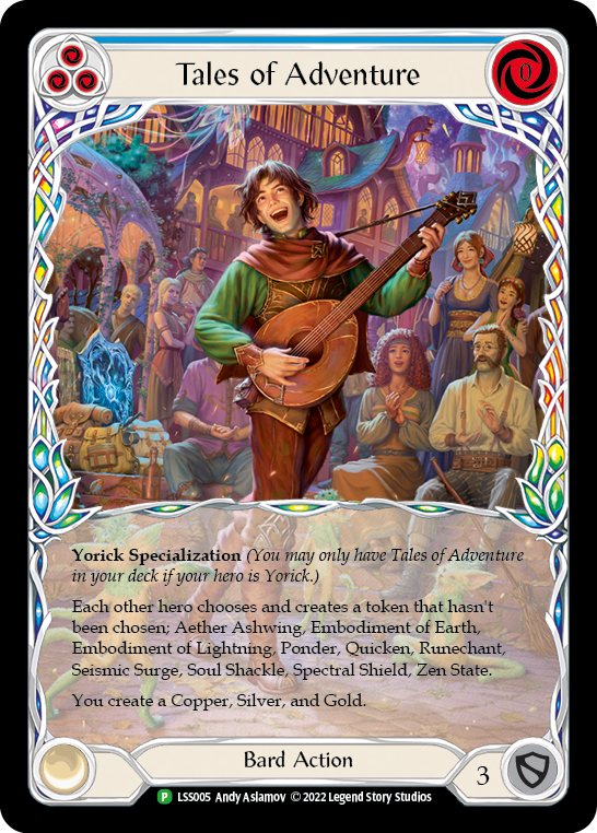 Tales of Adventure [LSS005] (Promo)  Rainbow Foil | Card Merchant Takapuna