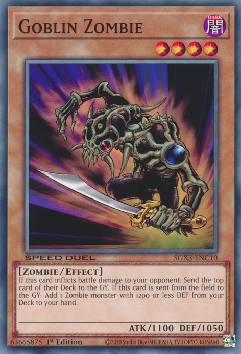 Goblin Zombie [SGX3-ENC10] Common | Card Merchant Takapuna