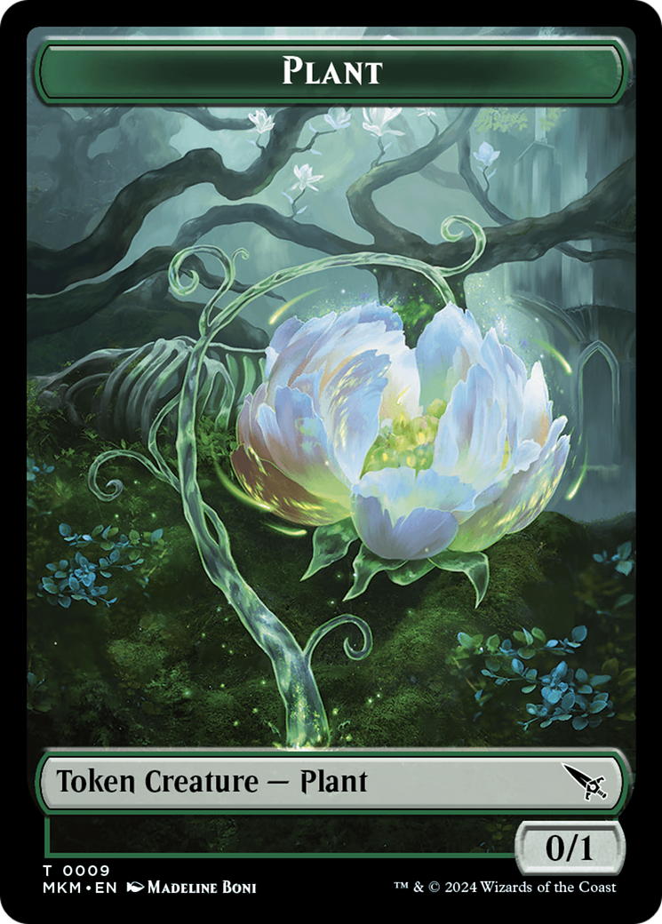 Plant Token [Murders at Karlov Manor Tokens] | Card Merchant Takapuna