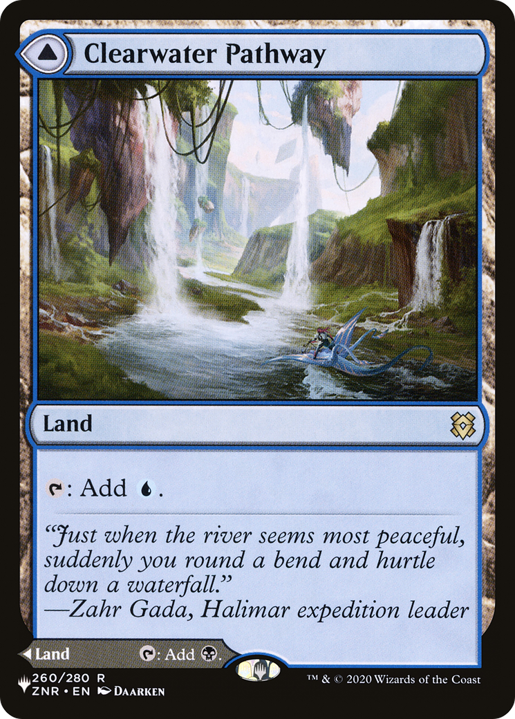 Clearwater Pathway // Murkwater Pathway [Secret Lair: From Cute to Brute] | Card Merchant Takapuna