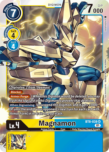 Magnamon [BT8-038] [New Awakening] | Card Merchant Takapuna